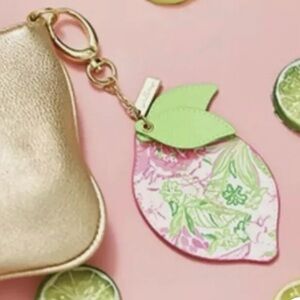 NWT Lilly Pulitzer Colorful Print Bag Charm